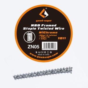 N80(ZN05) Framed Staple Twisted Wire Heizdraht - GeekVape