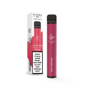 Elf Bar 600 Einweg E-Zigarette - Pink Lemonade