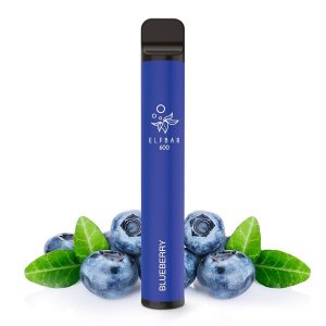 Elf Bar 600 Einweg E-Zigarette 20mg - Blueberry - Steuerware